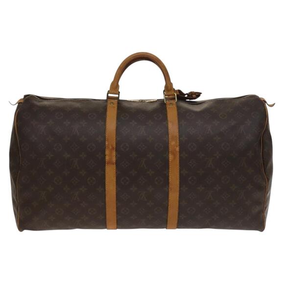 LOUIS VUITTON Monogram Keepall 60 Boston Bag M41422 - Picture 3 of 16